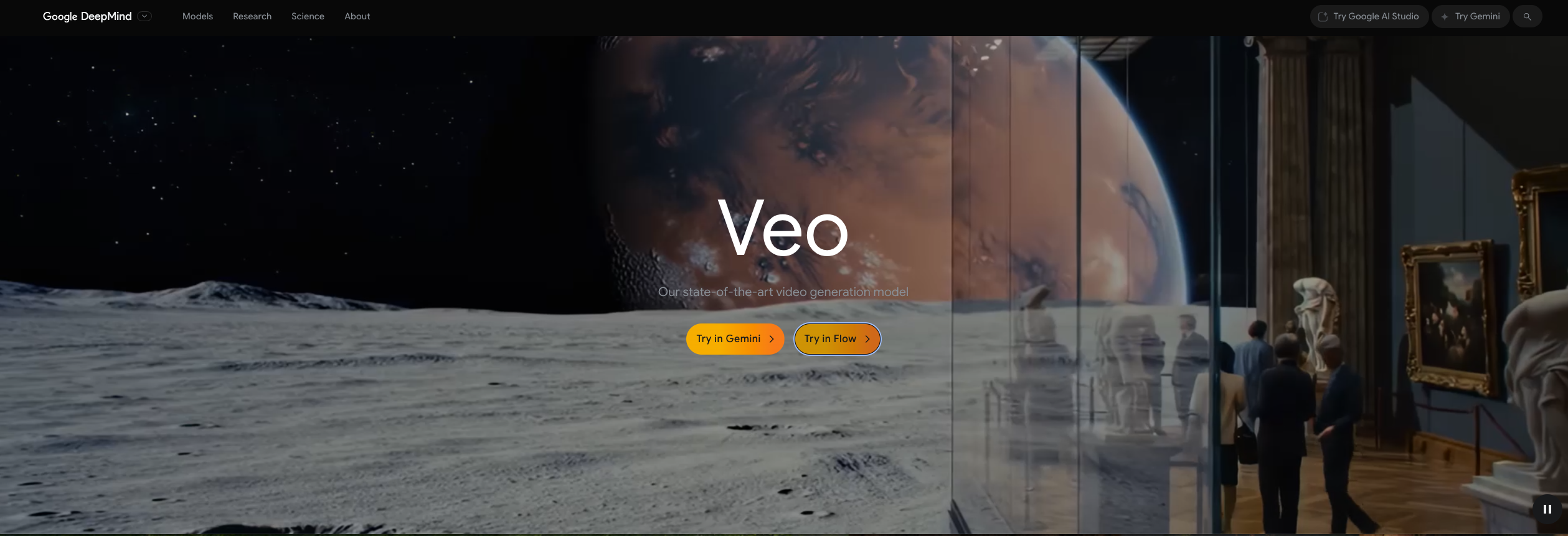 Vista de la interfaz de Gemini Pro funcionando tras activar VEO 3